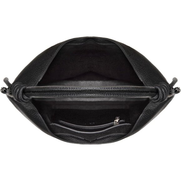 Versatile Women's Slouchy Handbag - Lightweight PU Leather & Chic Knotted Handle - Picture 5 of 6